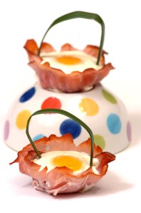 Breakfast Easter Egg Baskets
